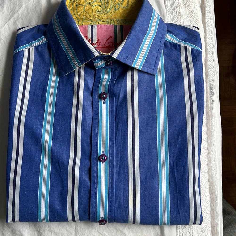 ROBERT GRAHAM long Sleeves shirt, XL